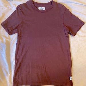 Reigning Champ Pima T-Shirt (Maroon)
